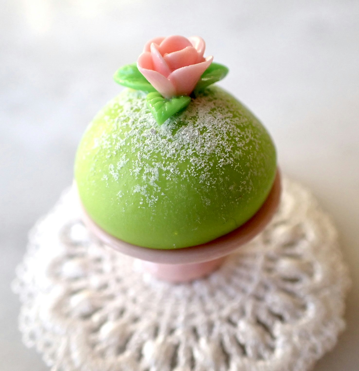 Green Princess Cake Miniature