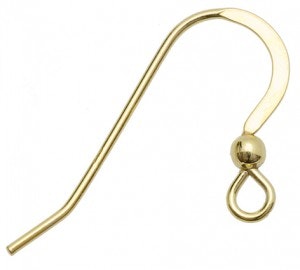 Tulpan lila örhängen silver/guld