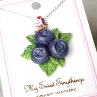 Blueberry trio necklace silver/gold