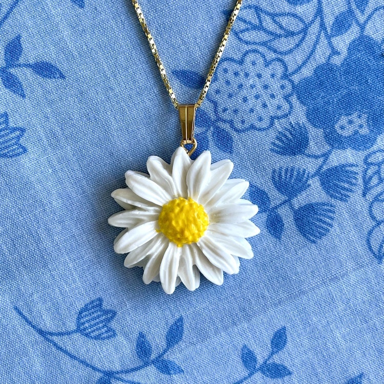 Prästkrage halsband silver/guld