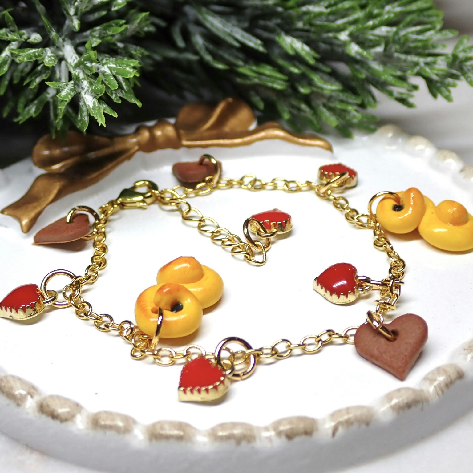 Bracelet "Christmas Fika" Gold