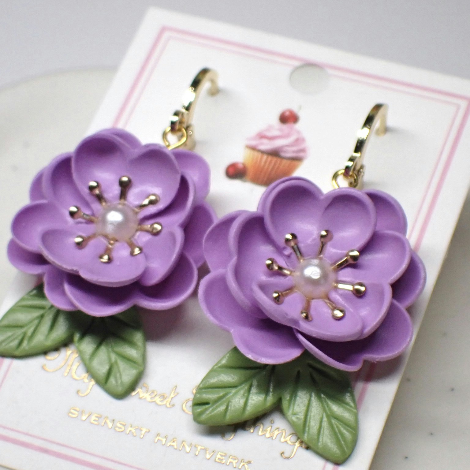 Magnolia lila guld/silver