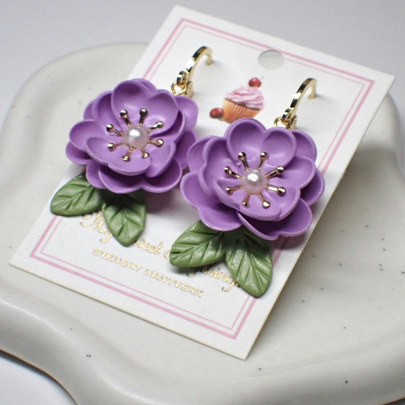 Magnolia lila guld/silver