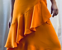 Rodebjer Hazel Marigold - omlottkjol i orange