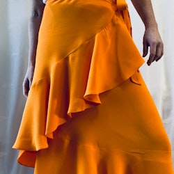 Rodebjer Hazel Marigold - omlottkjol i orange