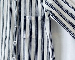 Skjortklänning i creppad bomullsviskos