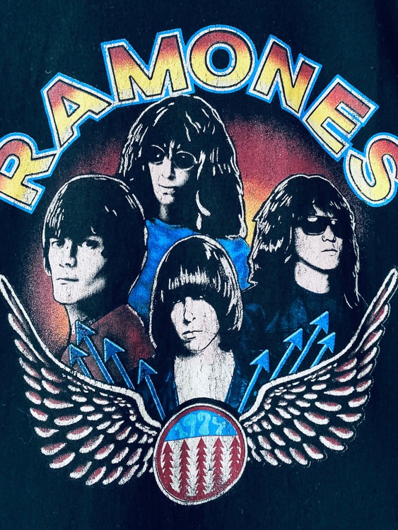 Ramones t-shirt svart