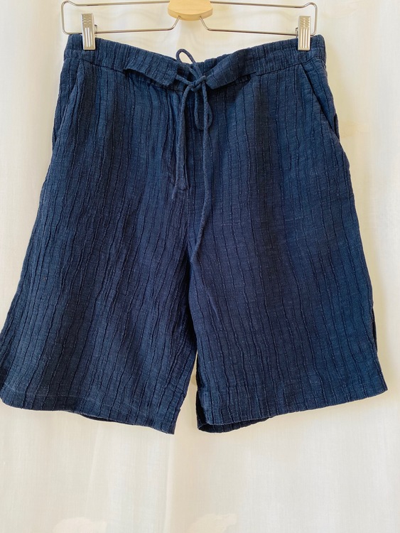 H&M Studio shorts i siden/linne-blandning