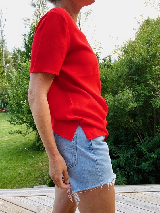 SAMSØE SAMSØE blus i t-shirt-modell