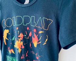 Tisha Coldplay konsert-t-shirt