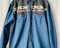Vintage jeansskjorta