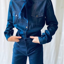 Lanvin + Acne: jeansskjorta med rosett