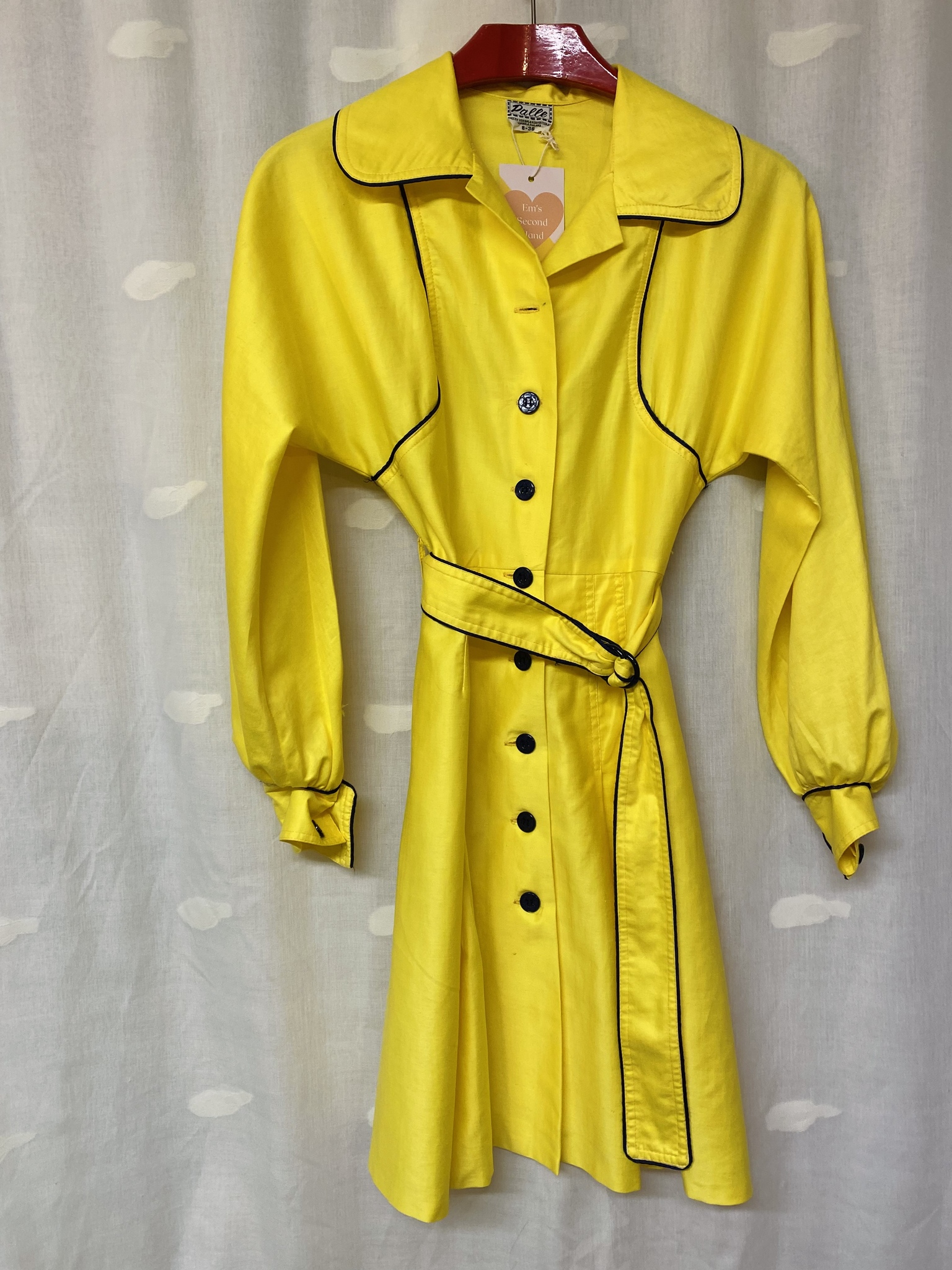 Vintage gul trench