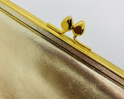 Vintage kuvertväska i guld