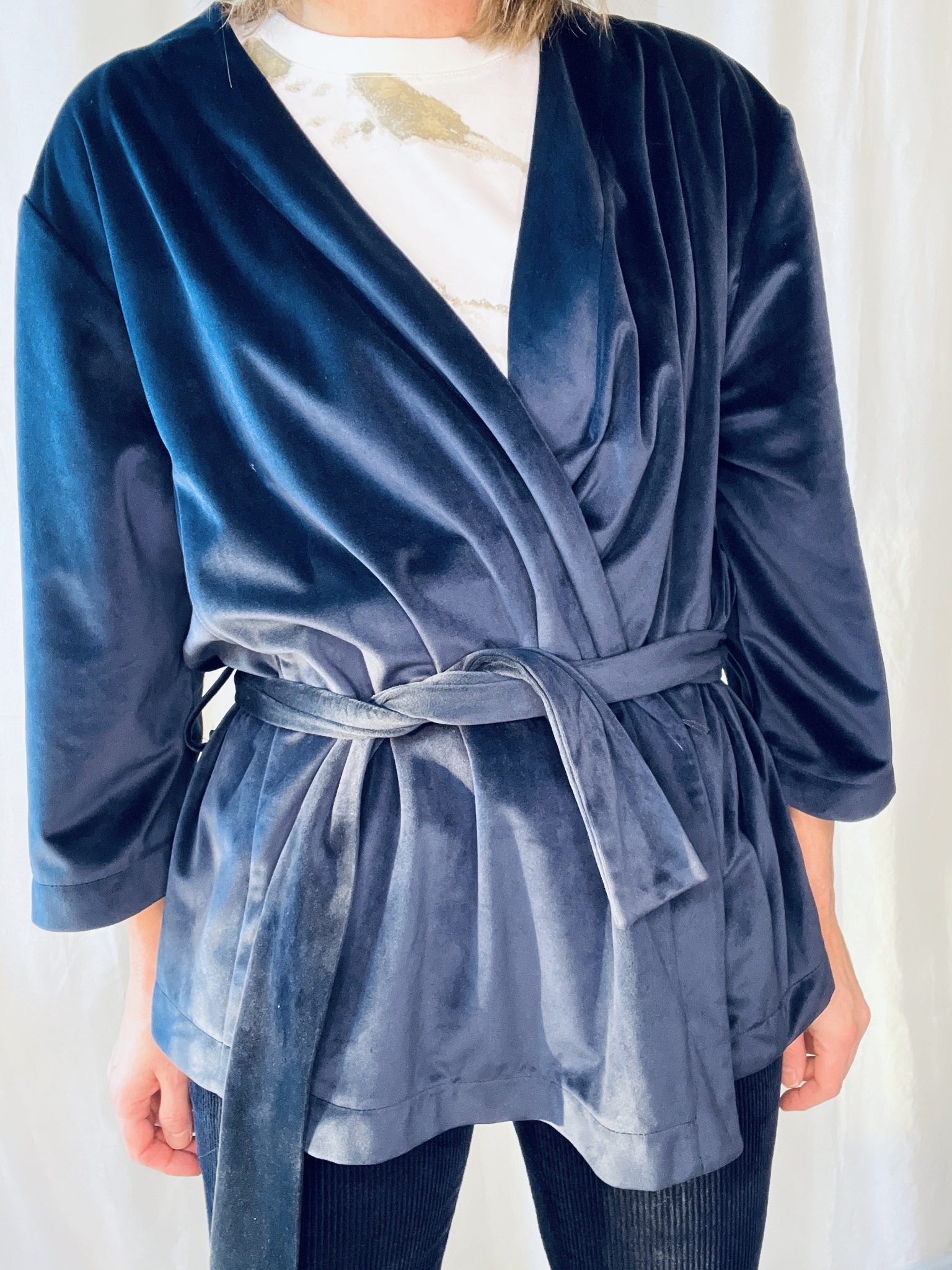 Kimono i sammet