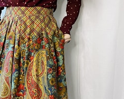 Italiensk vintage kjol