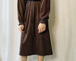 Vintage brun klänning