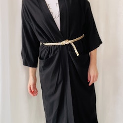 Svart kimono