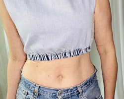 Crop top i denim