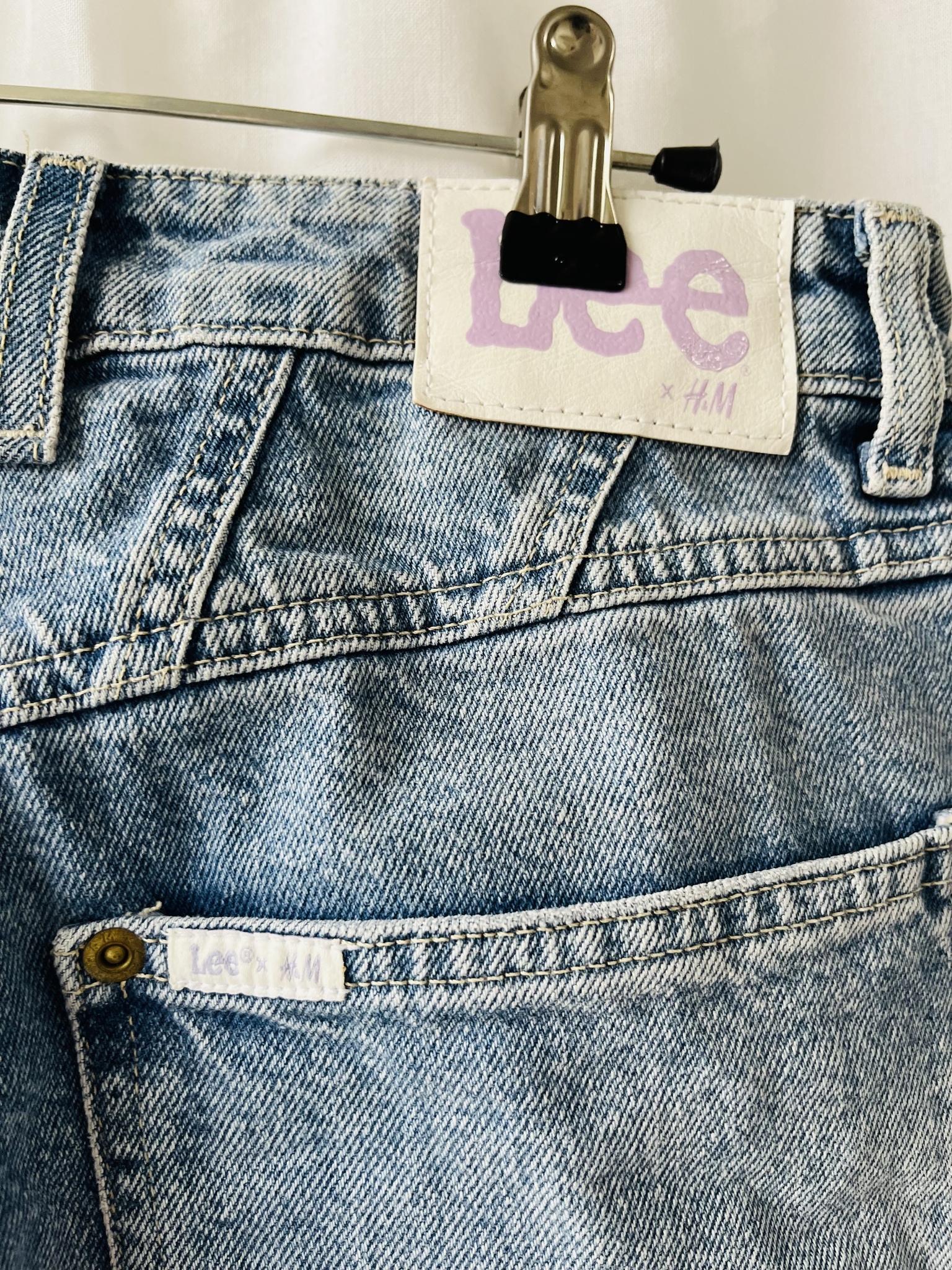 Lee x H&M loose fit mom jeans