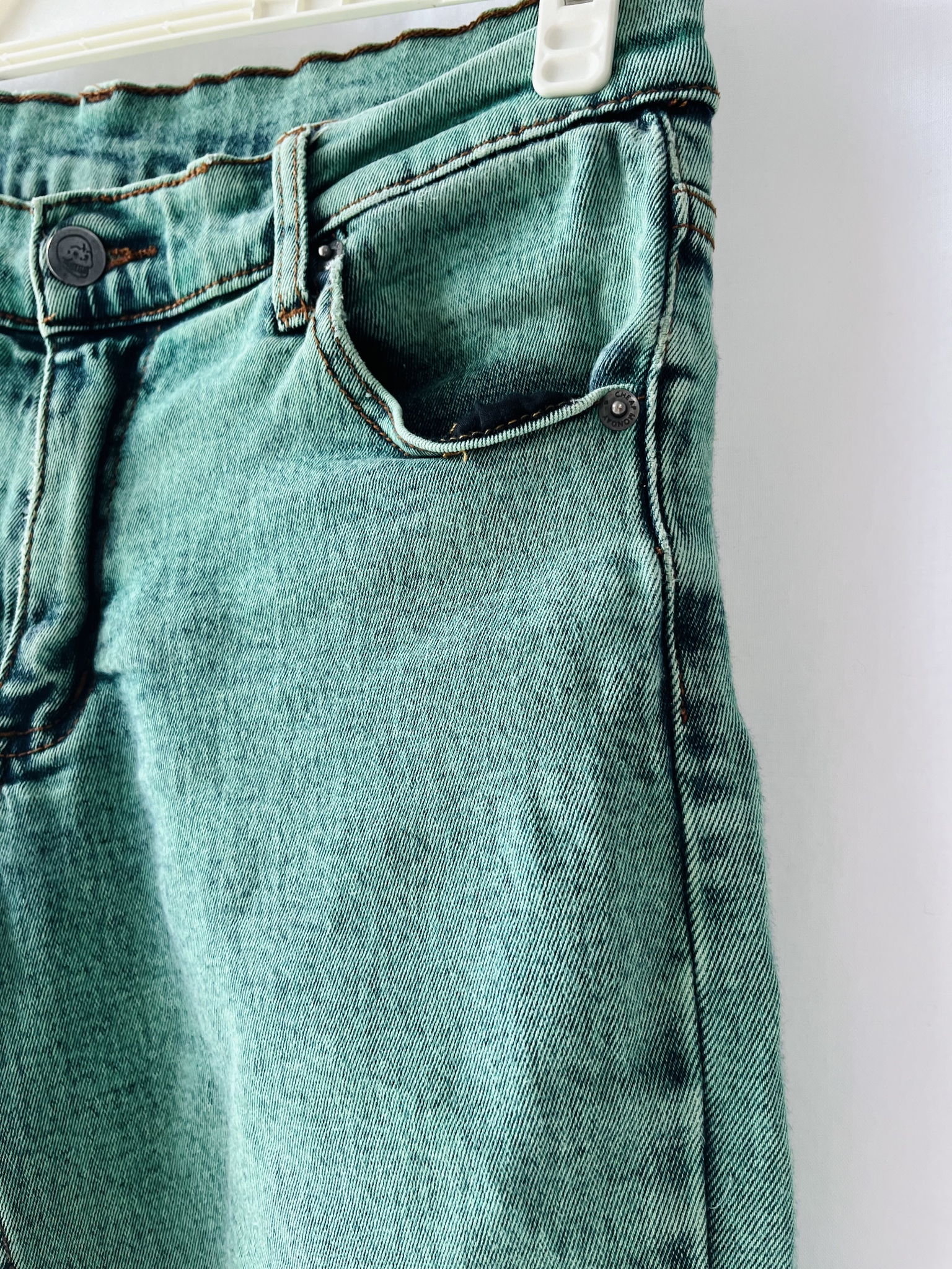 Gröna Cheap Monday jeans