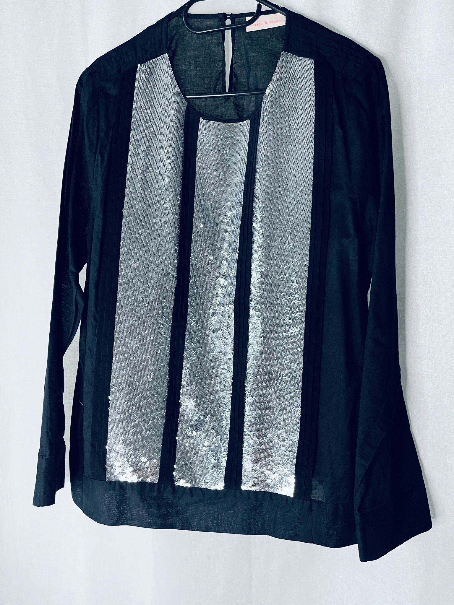 Sass & Bide blus med paljetter