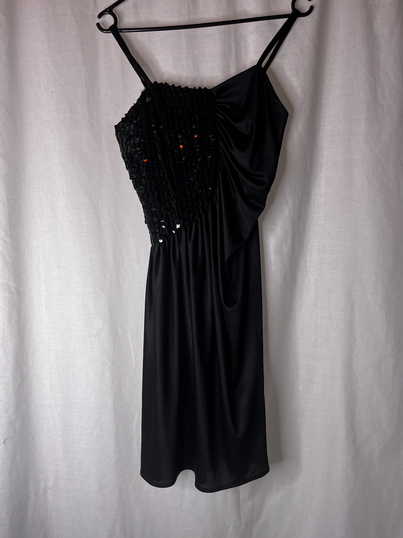 Vintage klänning med paljetter