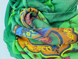 Grön scarf