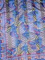 Vintage scarf i snusnäsduksmönster