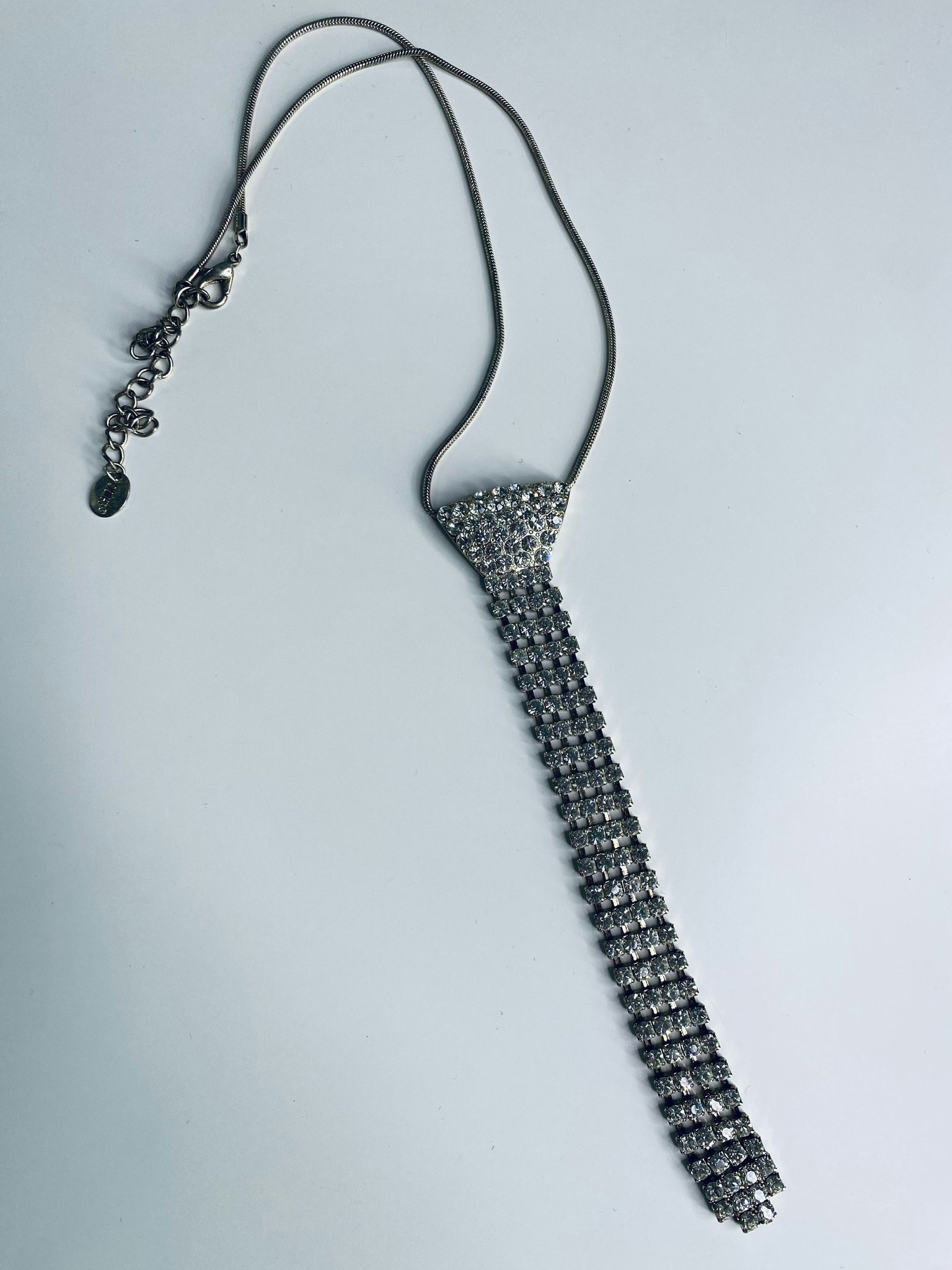 Halsband - slips i strass