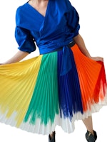 Benetton färgglad kjol