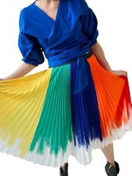 Benetton färgglad kjol