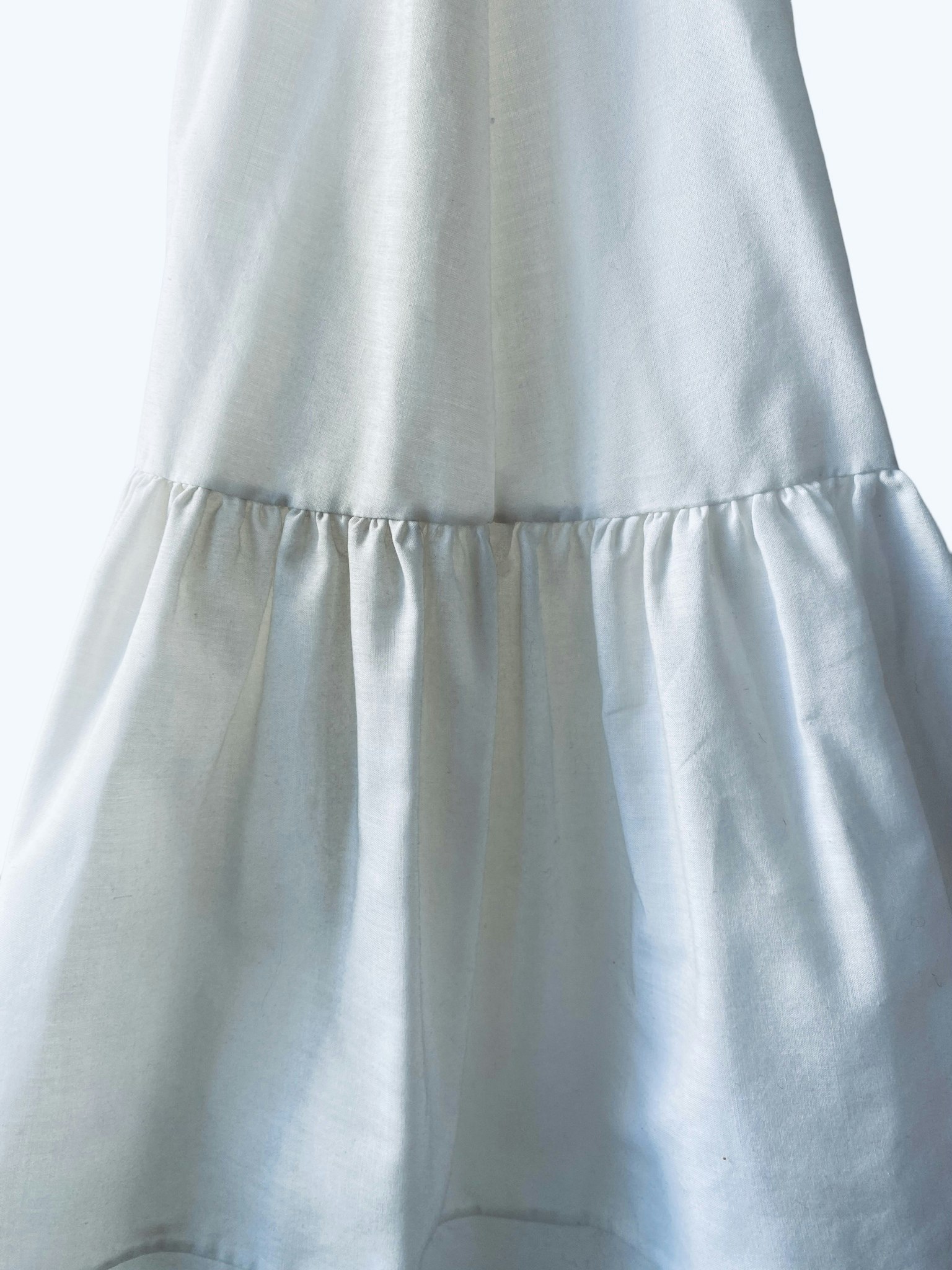 Vintage kjol med spetskant