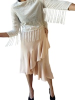Rodebjer kjol - Hazel Twill rosa