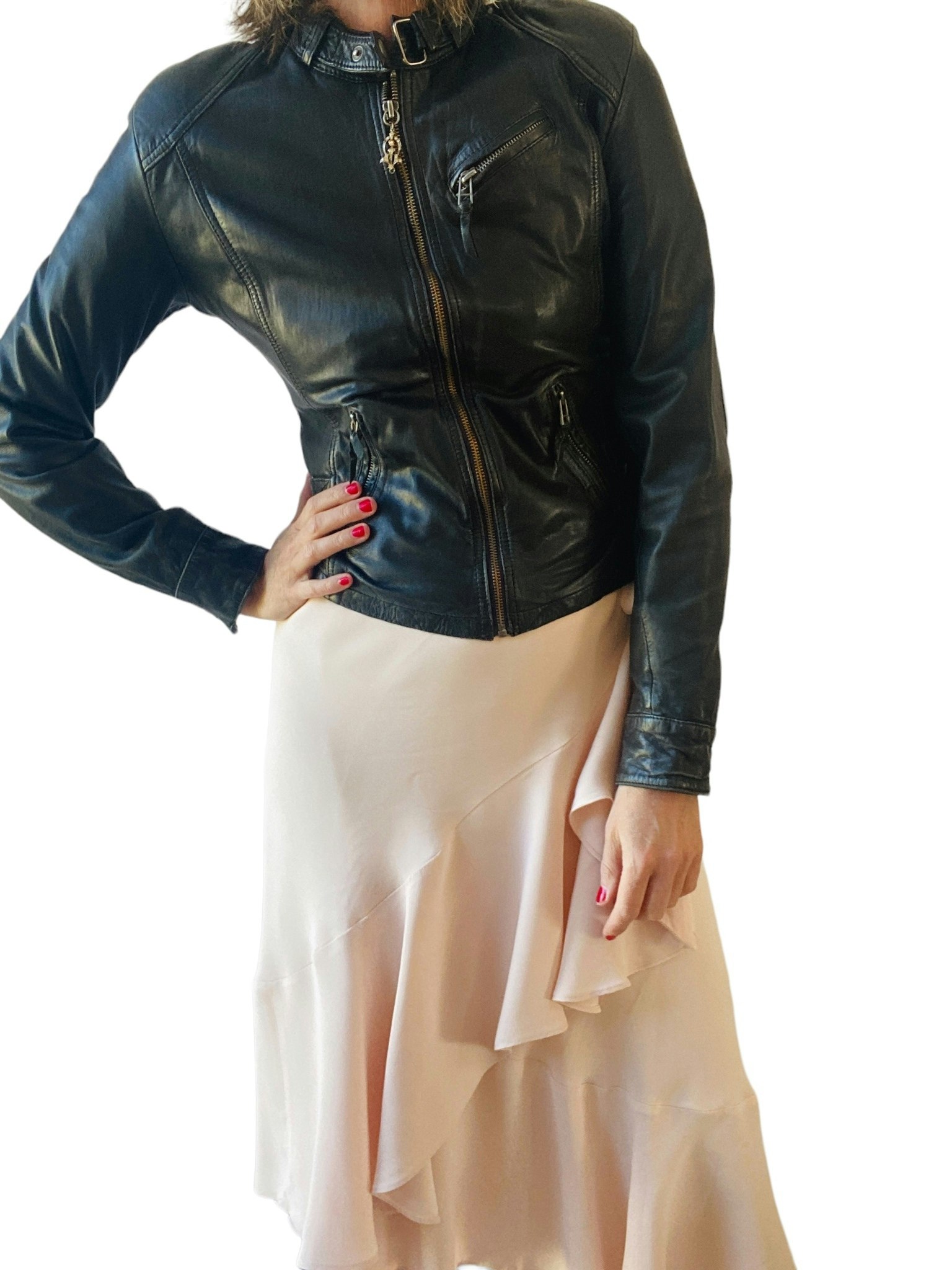 Rodebjer kjol - Hazel Twill rosa
