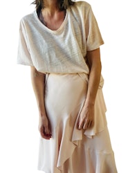 Rodebjer kjol - Hazel Twill rosa