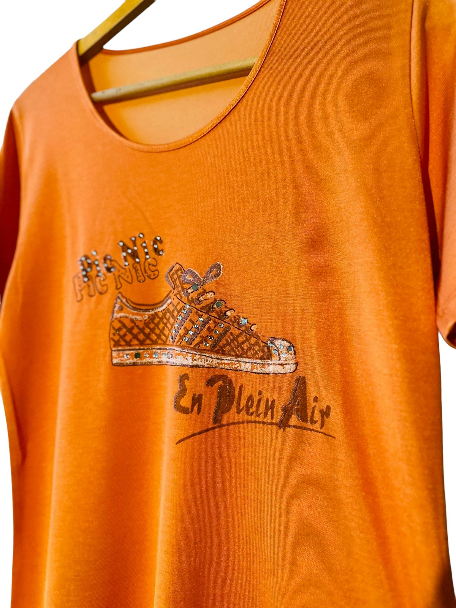 Tisha vintage italiensk med strass