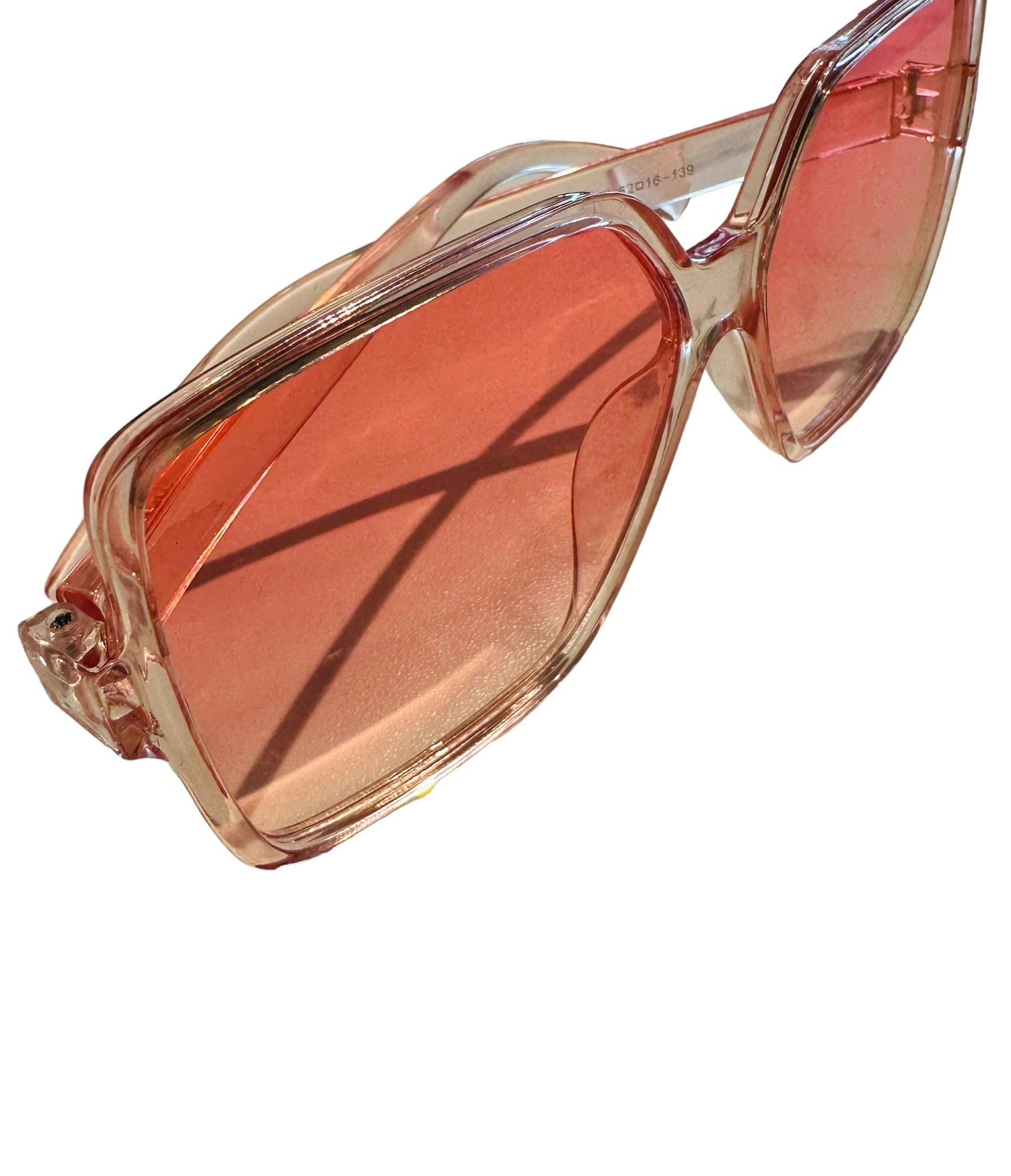 Solglasögon rosa fyrkantiga