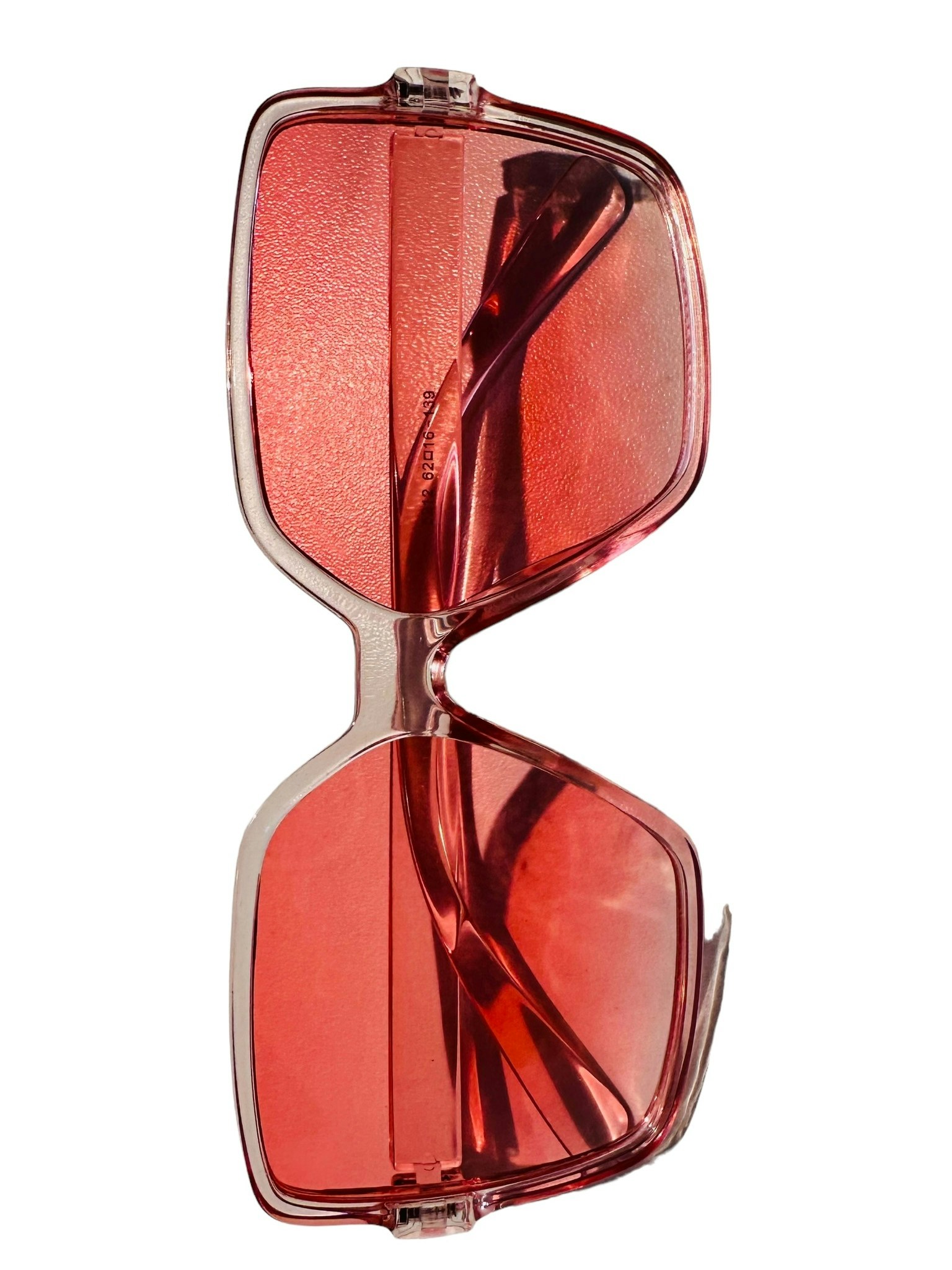 Solglasögon rosa fyrkantiga