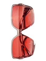 Solglasögon rosa fyrkantiga