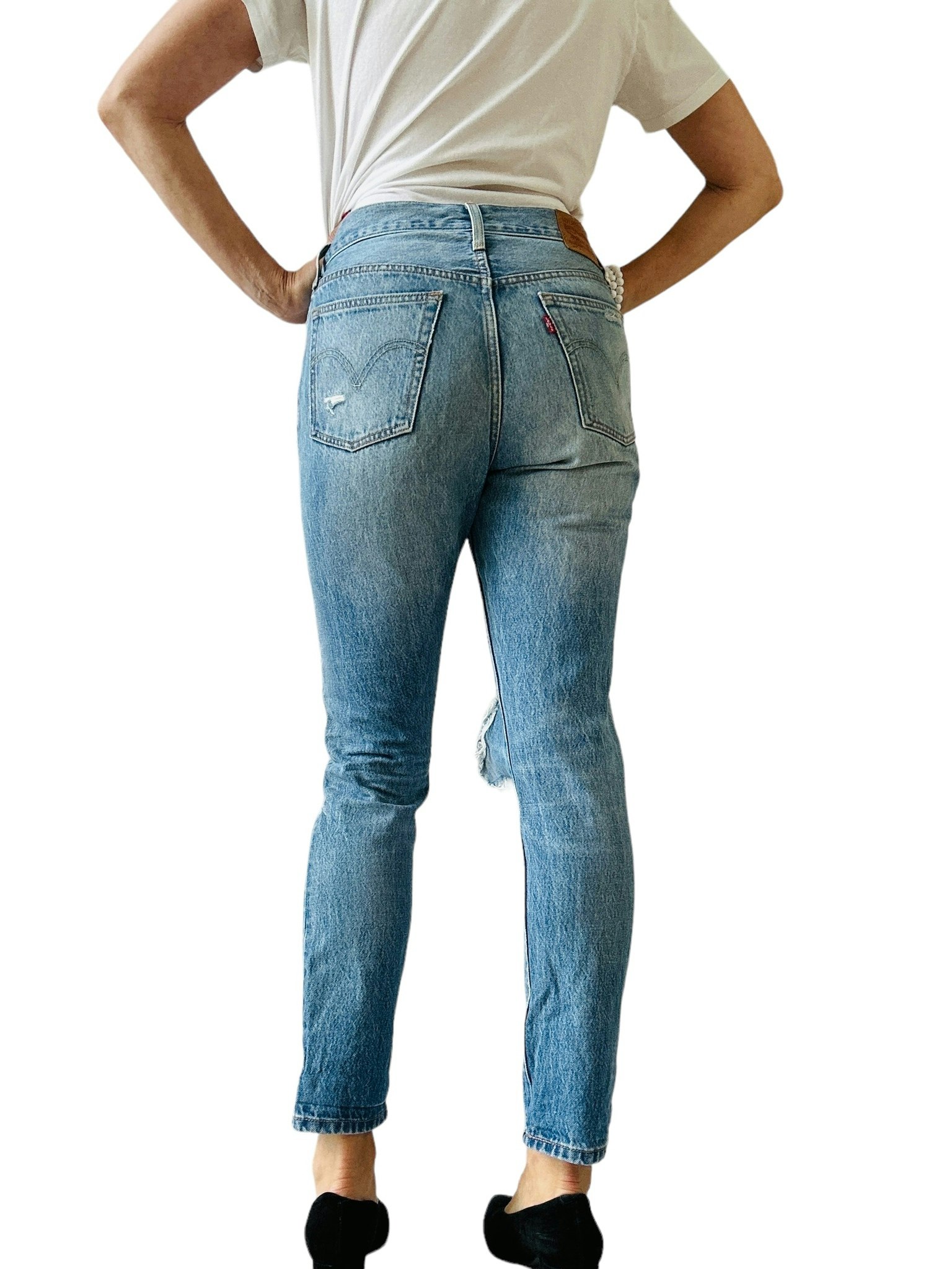 Levi’s 501S 28/30 ljusblå