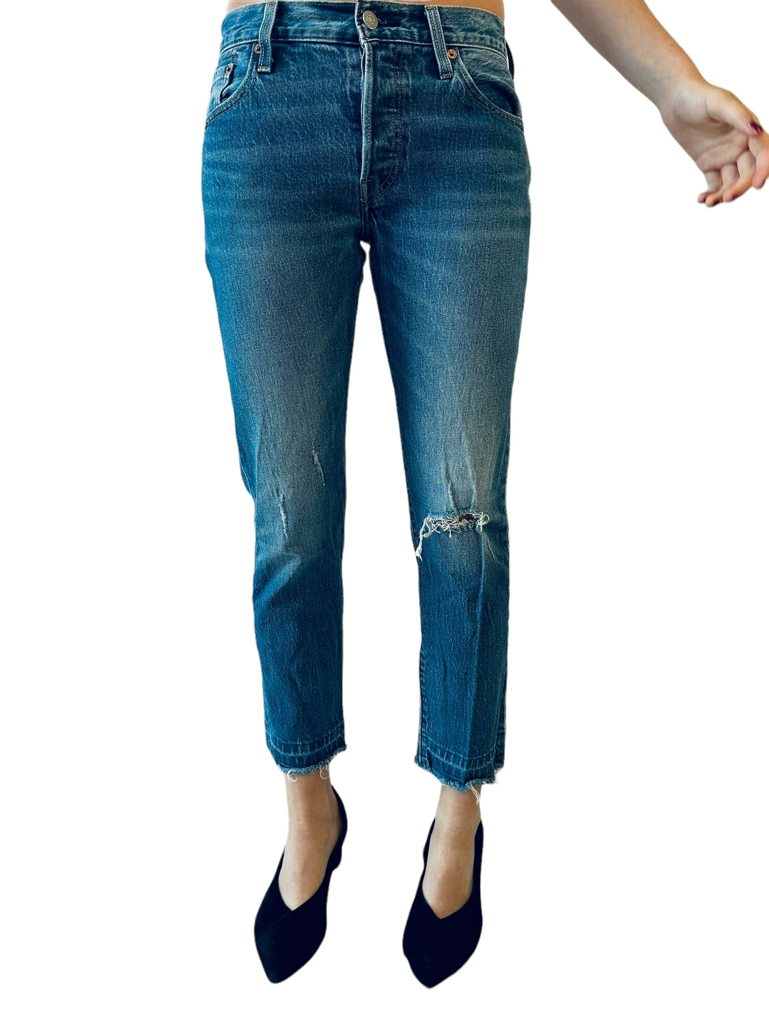 Levi’s 501 26/32 mellanblå