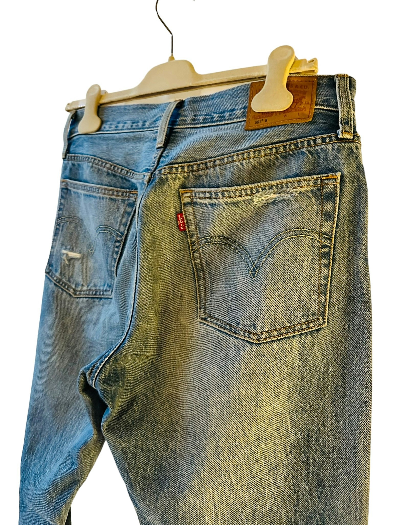Levi’s 501S 28/30 ljusblå