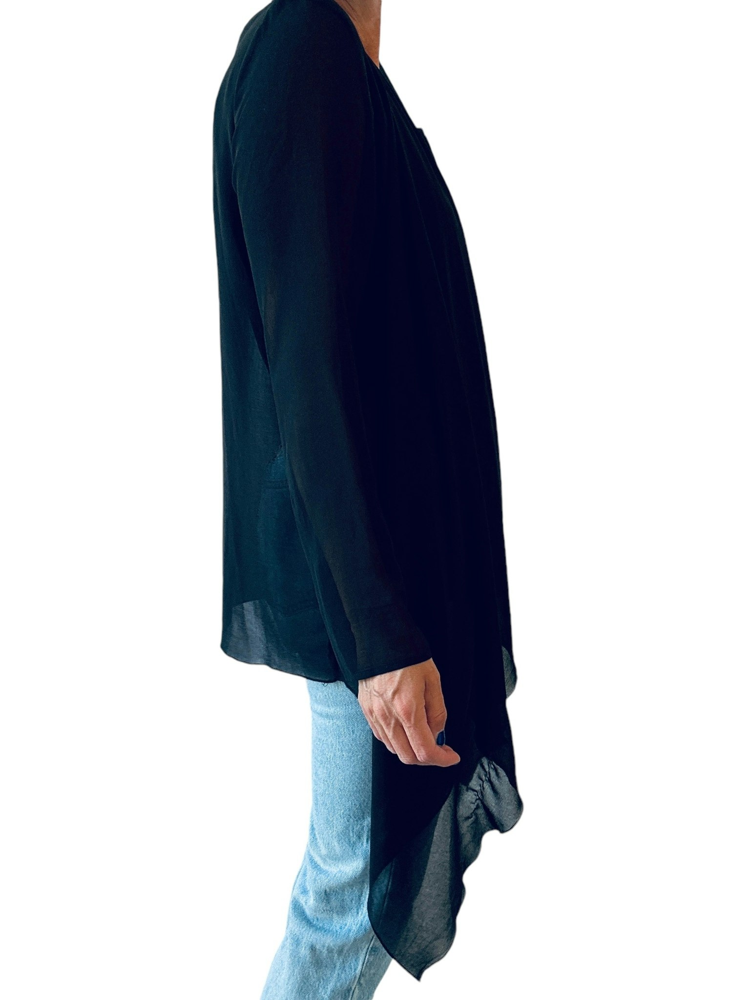 Transparent kofta/kaftan