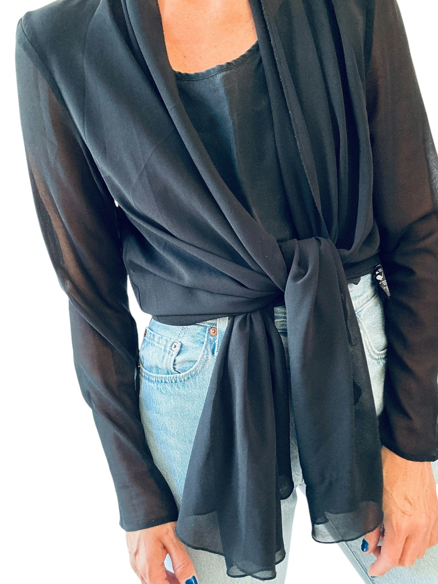 Transparent kofta/kaftan