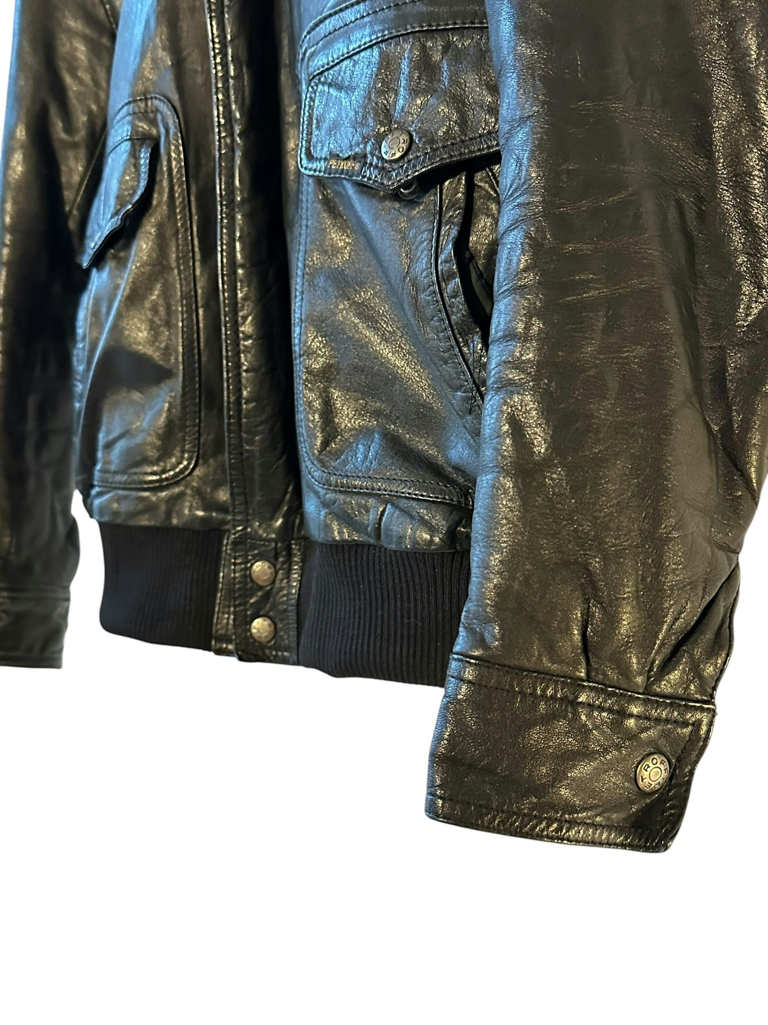 Vintage: Petroff skinnjacka
