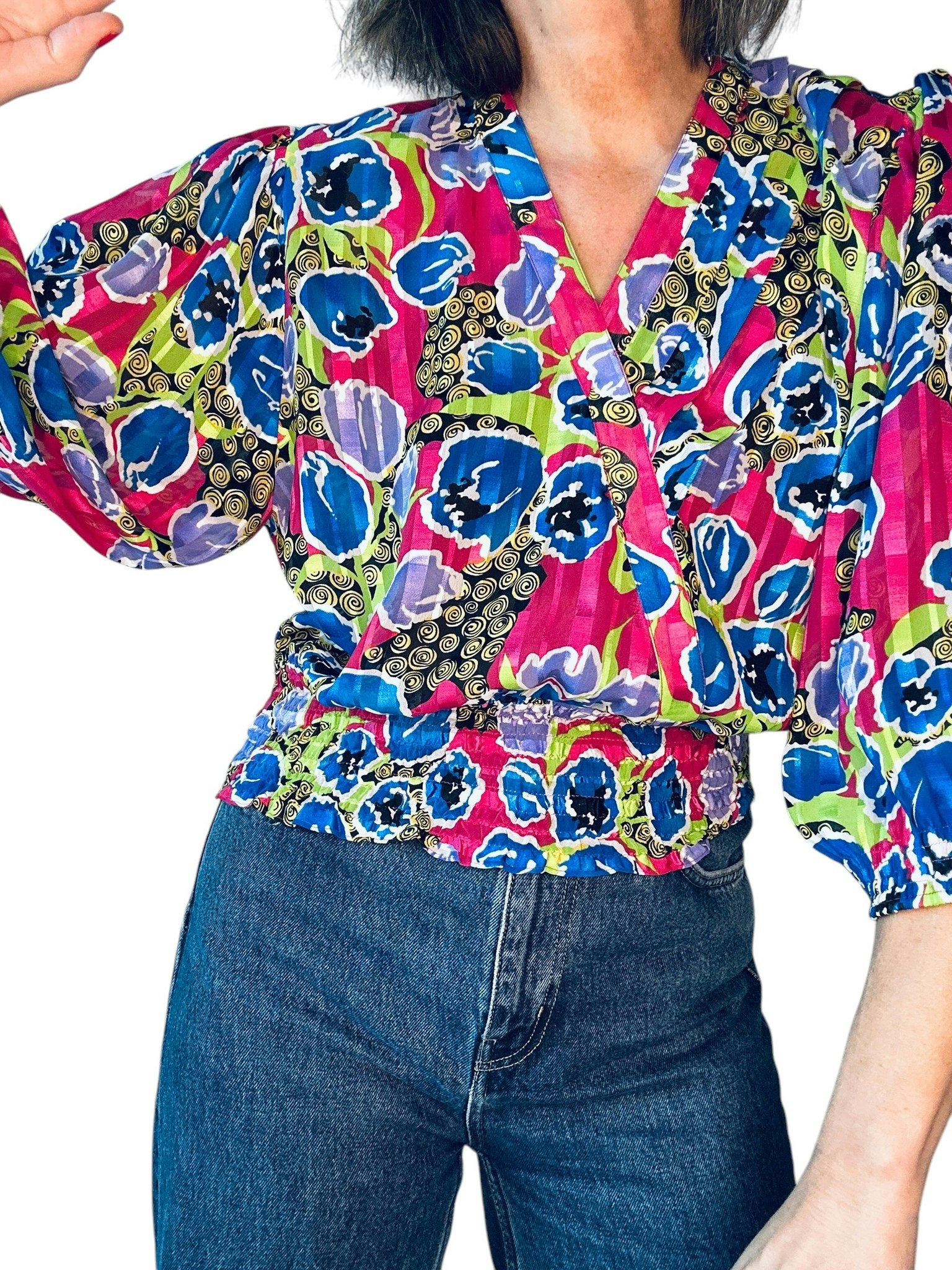 Mayeelok Paris vintage blus