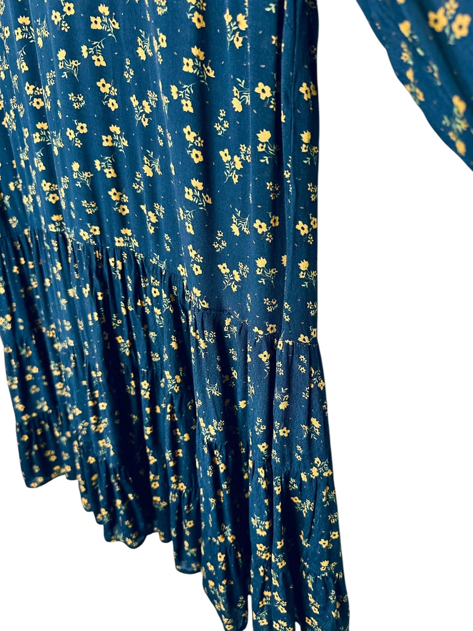 Boho-klänning med små blommor