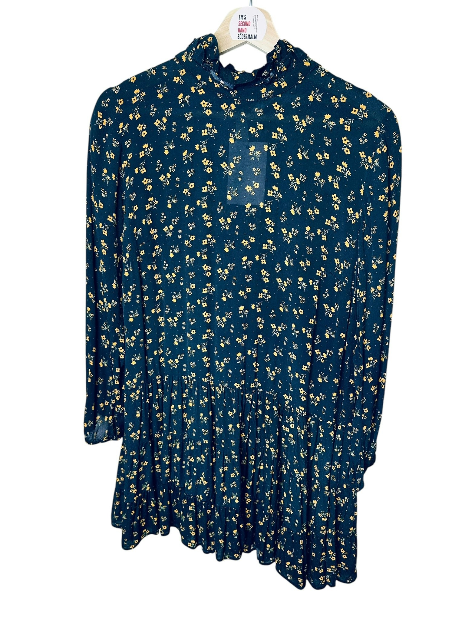 Boho-klänning med små blommor