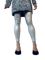 Leggings i silver